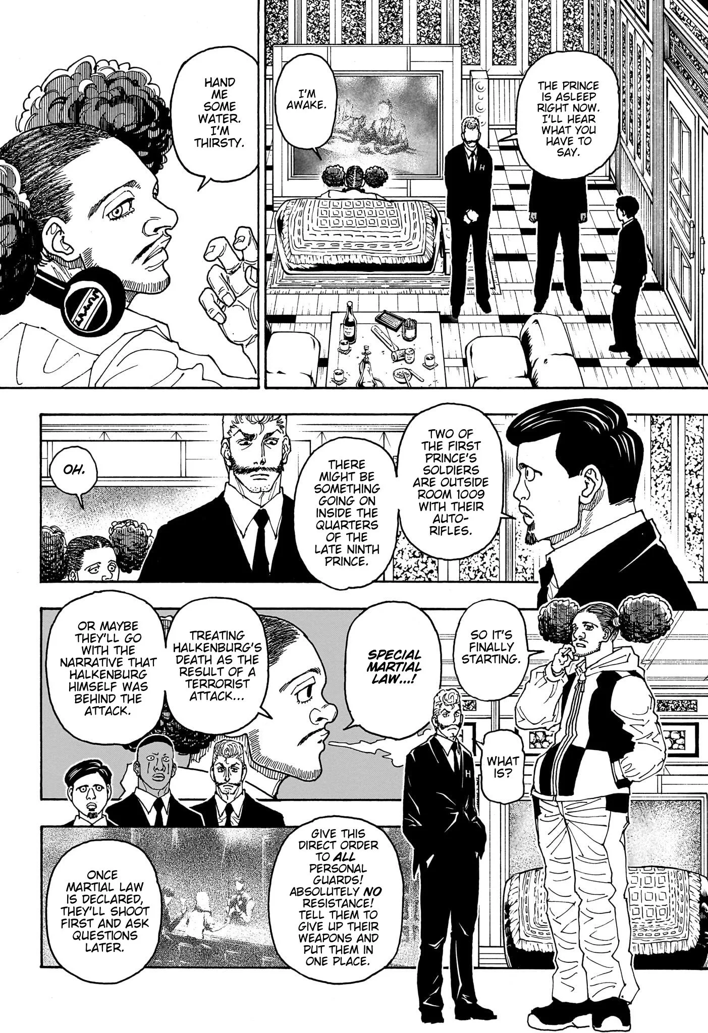 Hunter x Hunter Colored Manga, chapter 414, page 4