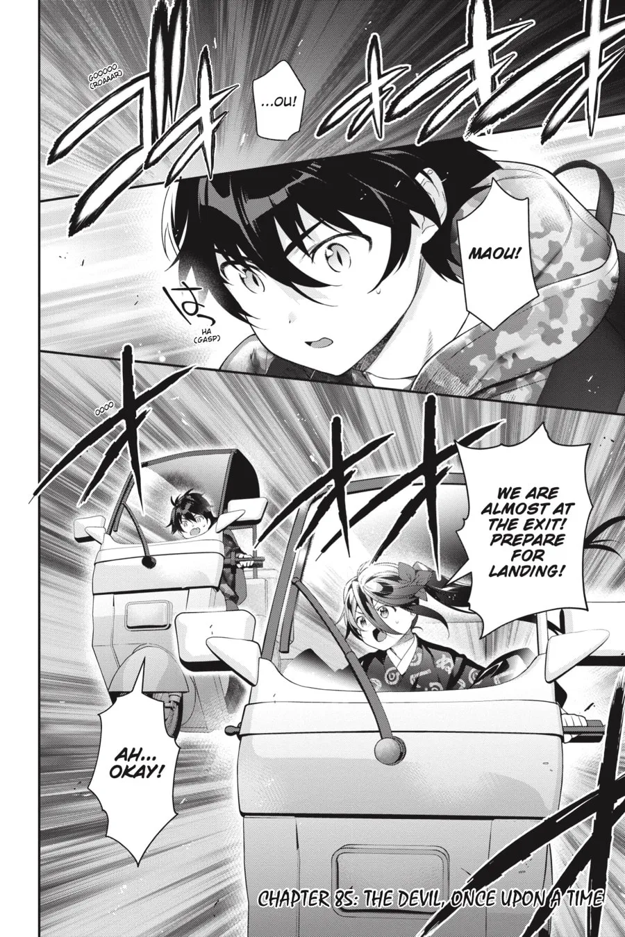 The Devil is a Part-Timer!, chapter 85, page 1