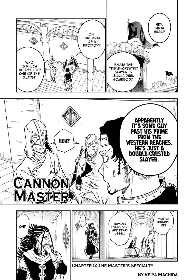 Cannon Master, chapter 5, page 1