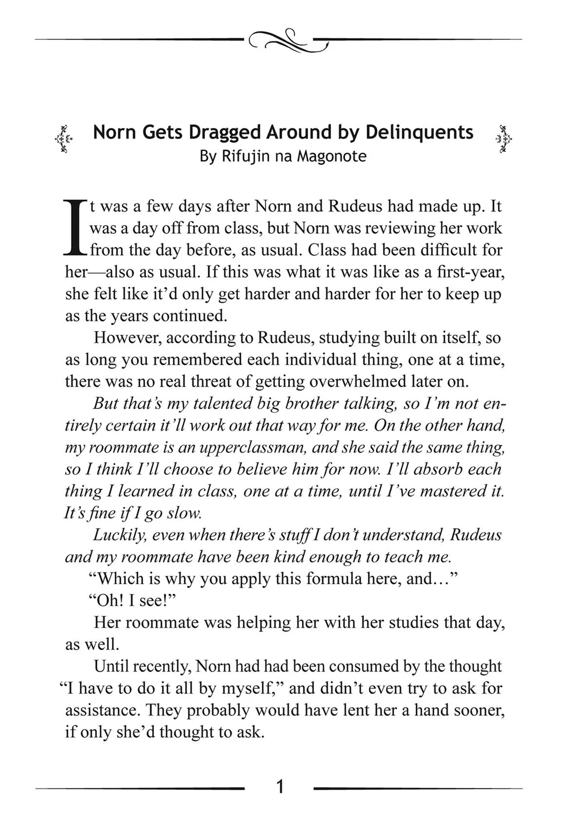 Mushoku Tensei: Jobless Reincarnation, chapter 96, page 34