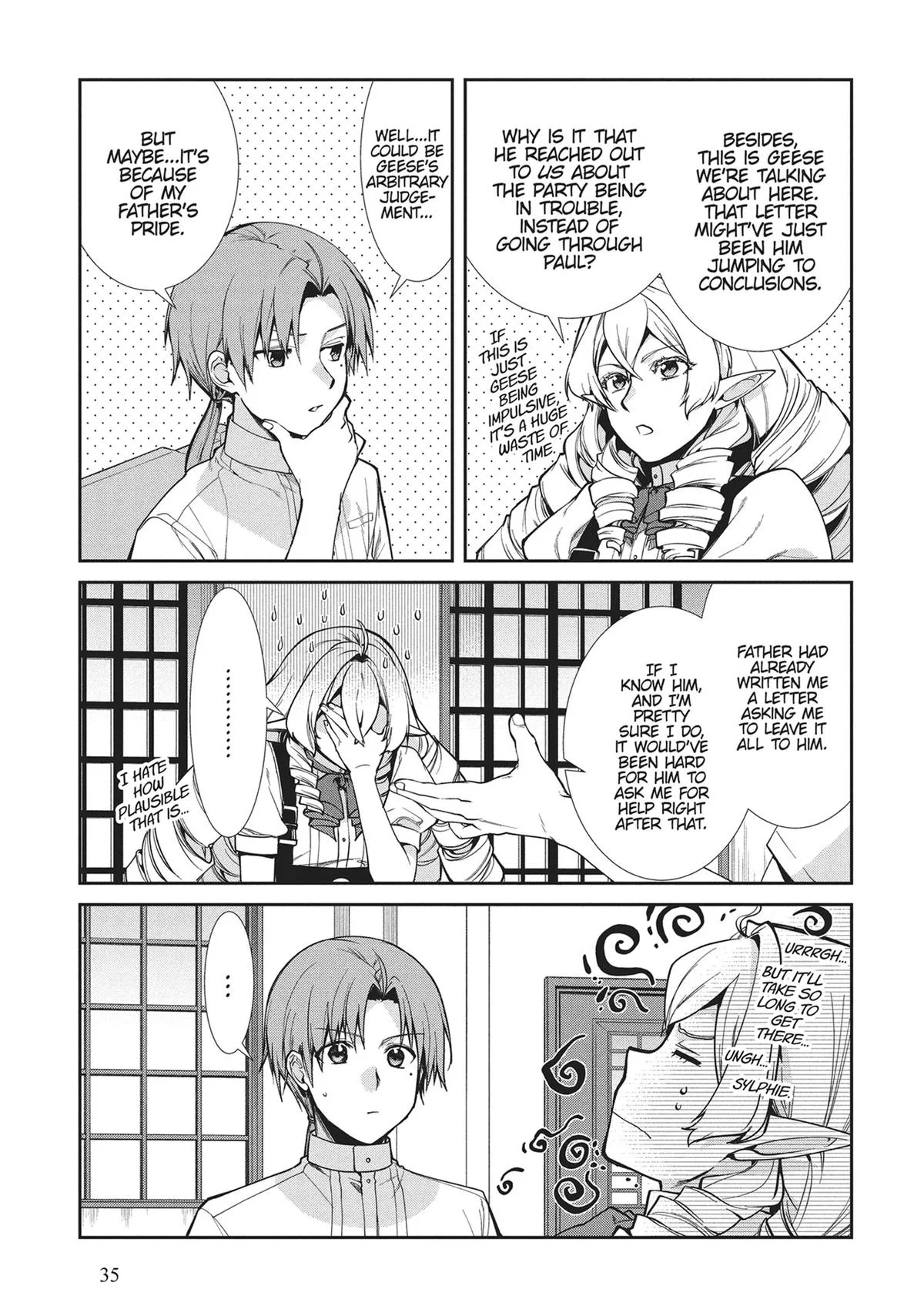 Mushoku Tensei: Jobless Reincarnation, chapter 98, page 7