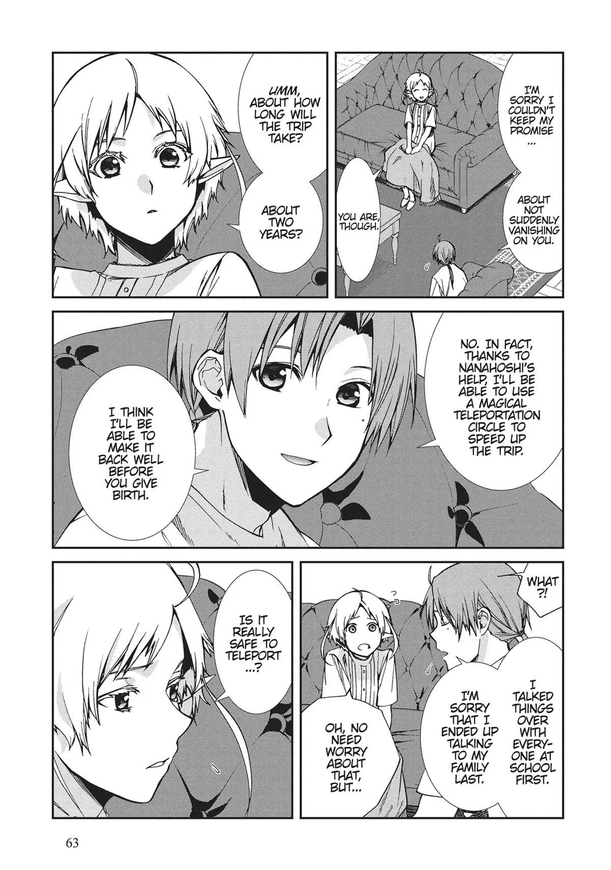 Mushoku Tensei: Jobless Reincarnation, chapter 99, page 3