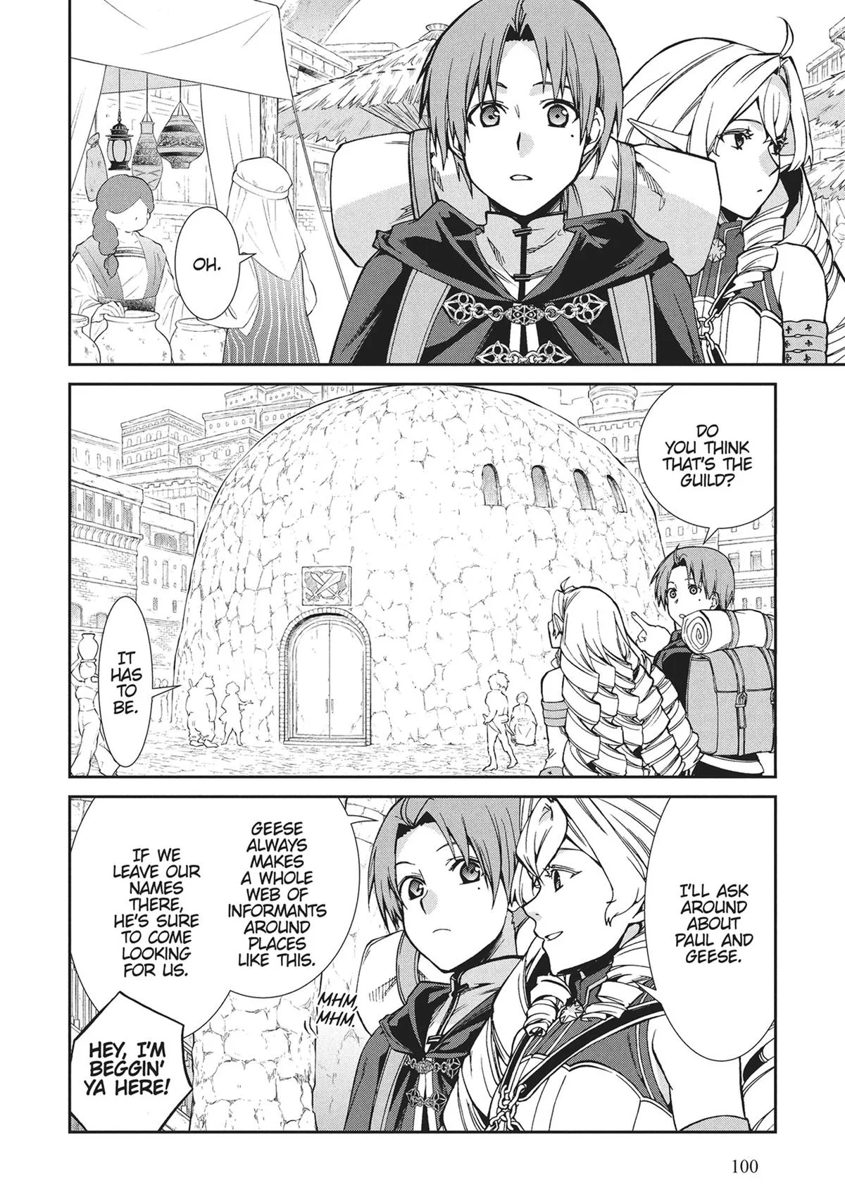Mushoku Tensei: Jobless Reincarnation, chapter 100, page 5