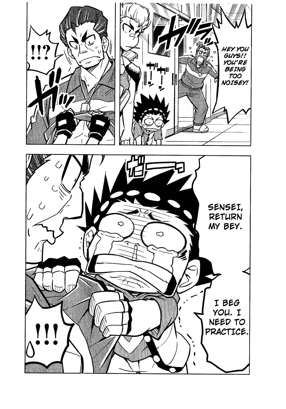 Beyblade Burst Manga, chapter 1, page 9
