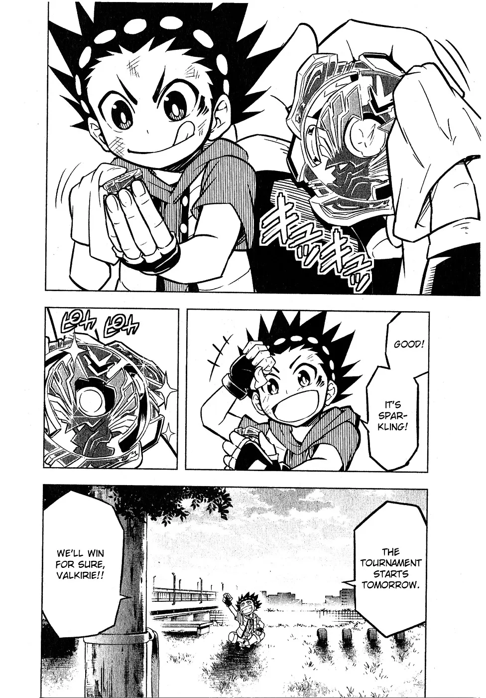 Beyblade Burst Manga, chapter 1, page 15
