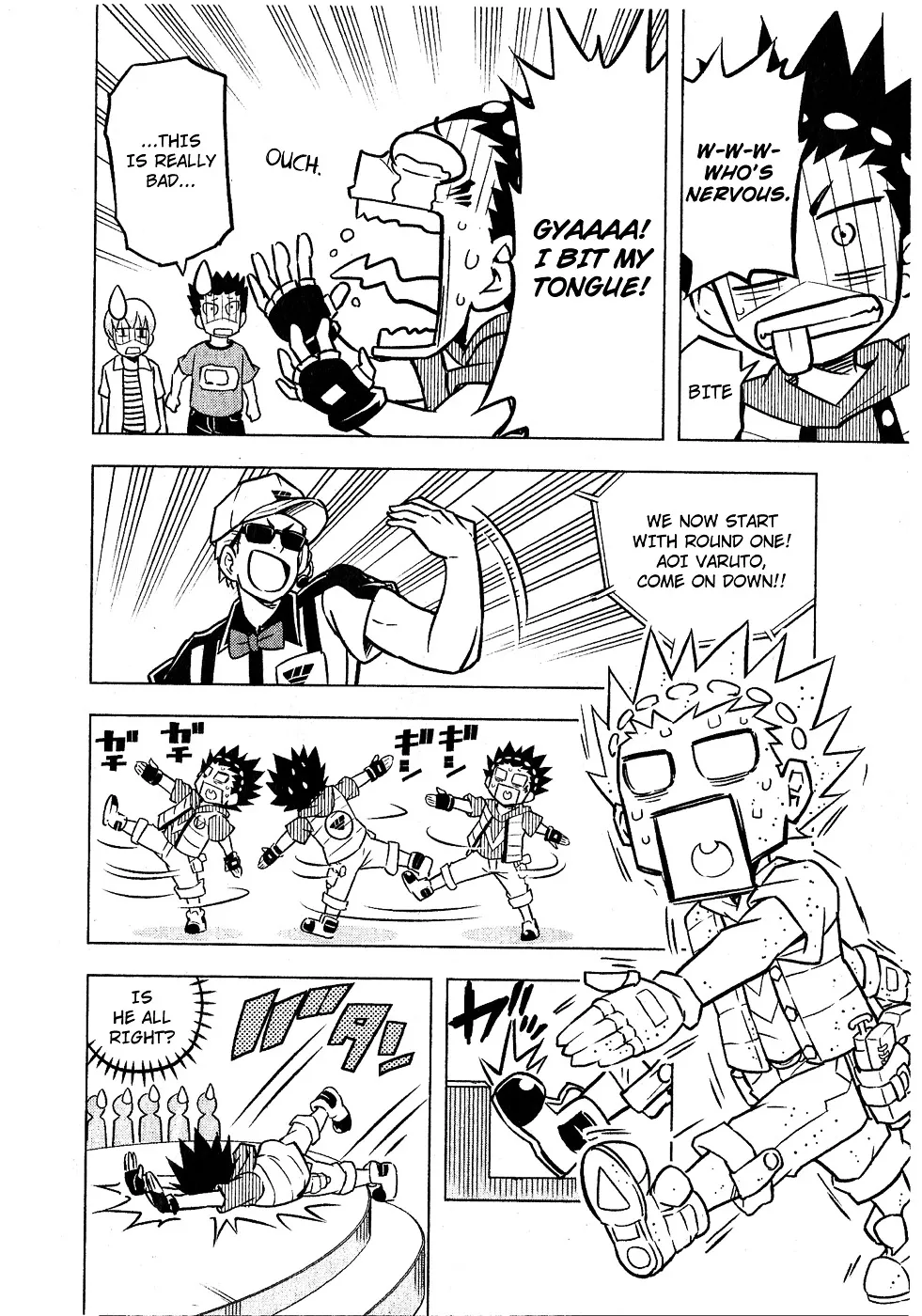 Beyblade Burst Manga, chapter 1, page 17