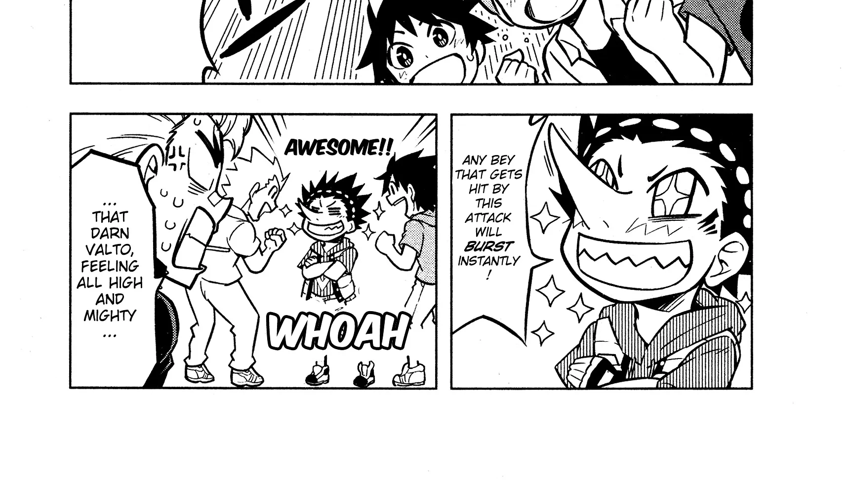 Beyblade Burst Manga, chapter 2, page 4