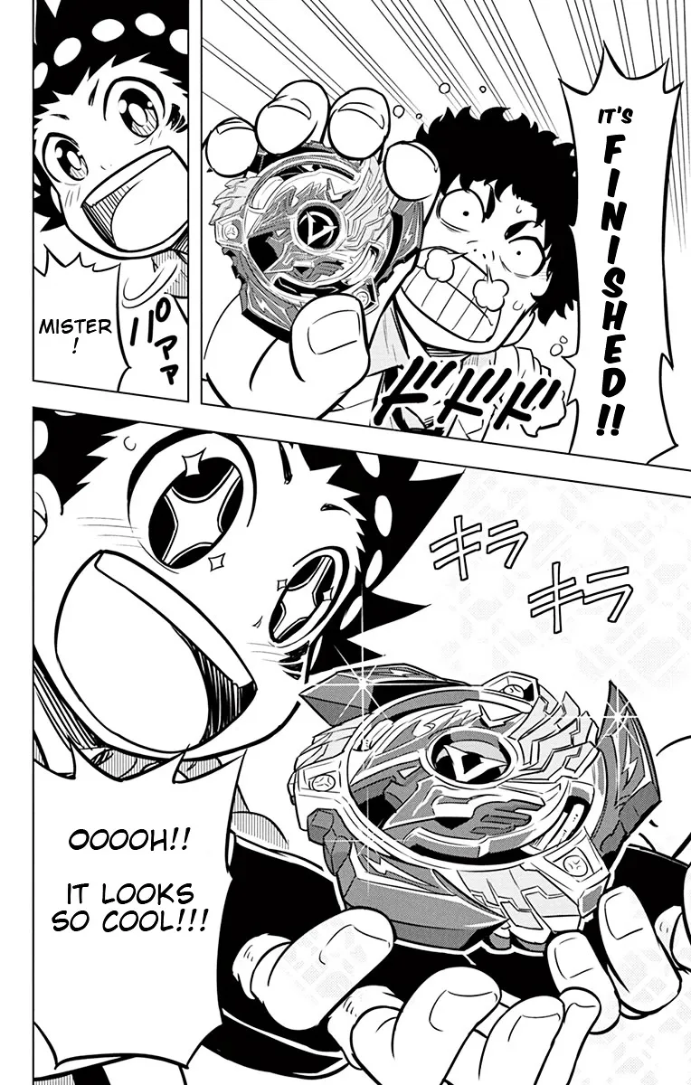 Beyblade Burst Manga, chapter 9, page 14