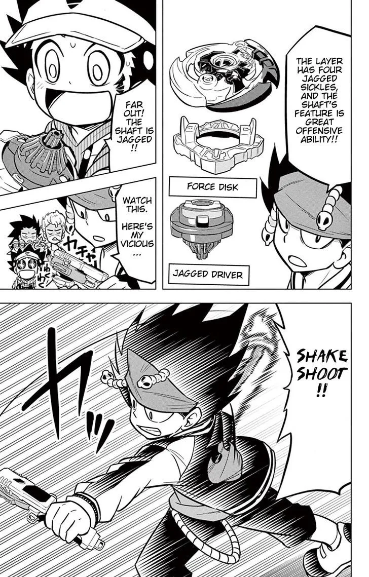 Beyblade Burst Manga, chapter 11, page 13