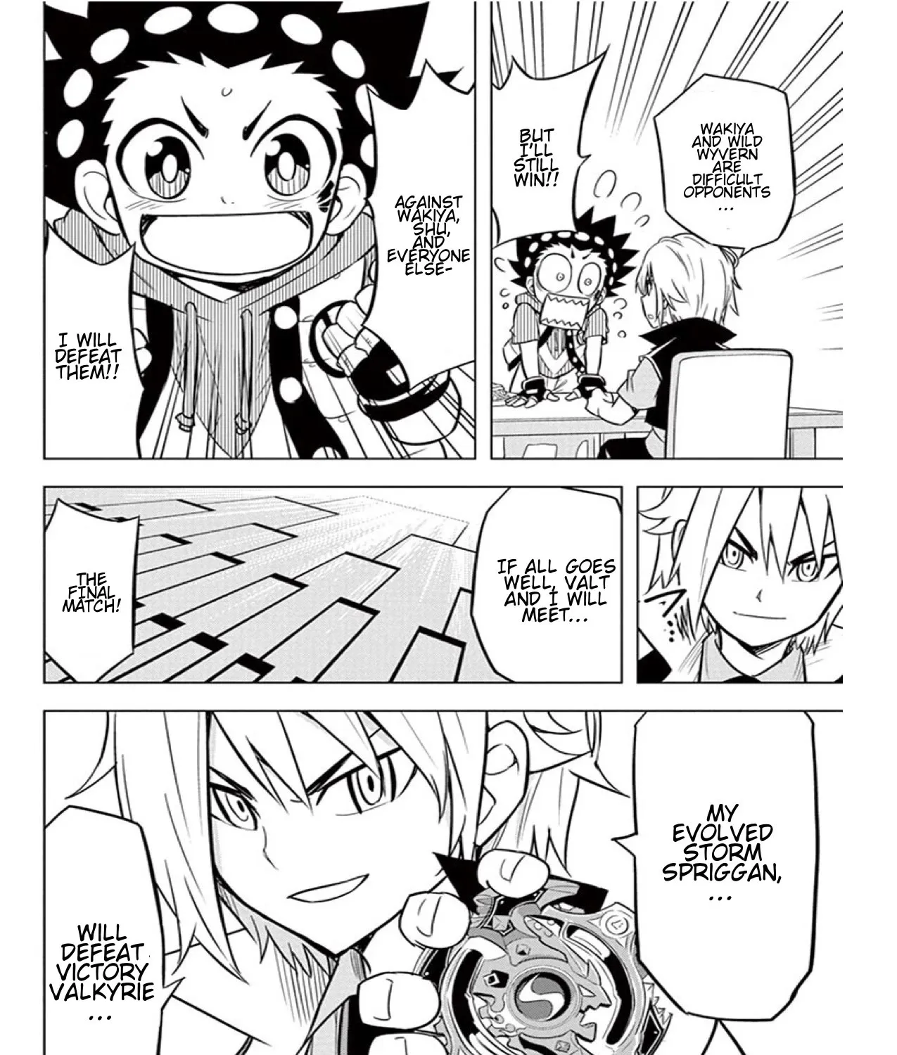 Beyblade Burst Manga, chapter 12, page 21