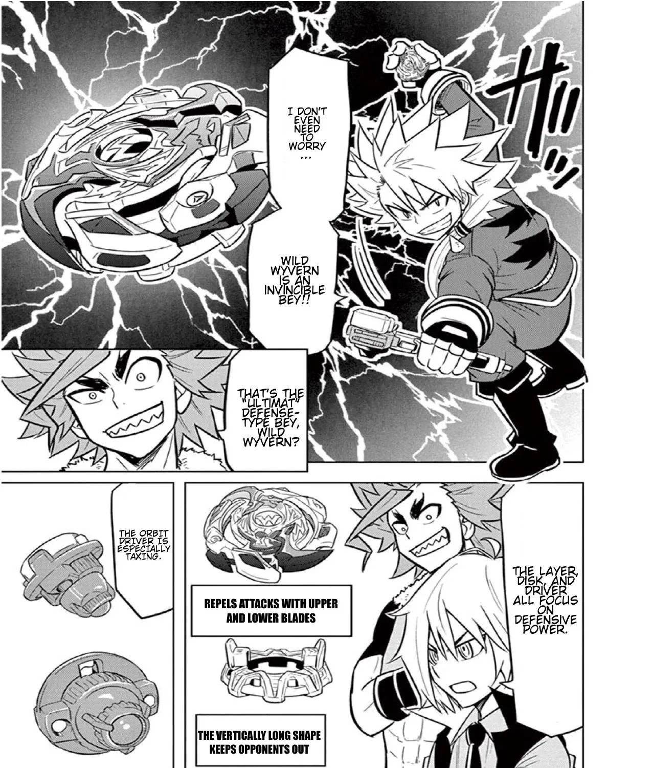 Beyblade Burst Manga, chapter 12, page 51