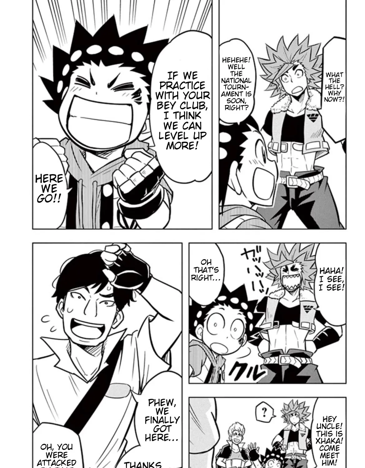 Beyblade Burst Manga, chapter 14.5, page 35