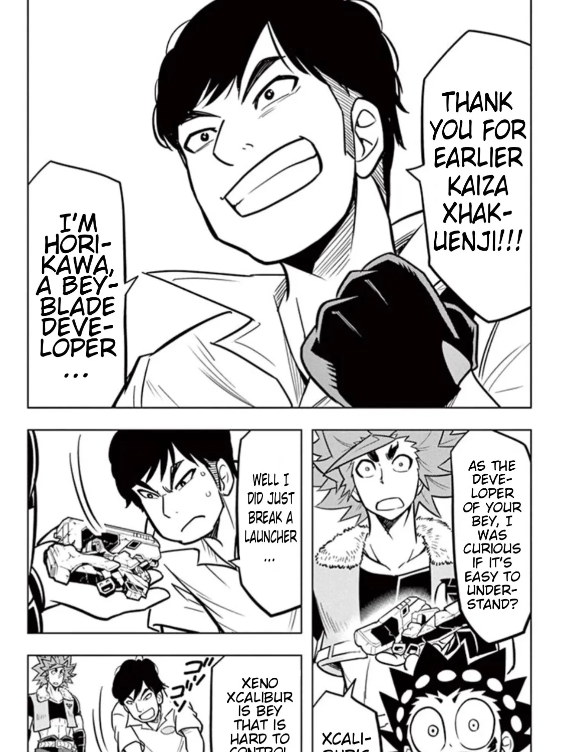 Beyblade Burst Manga, chapter 14.5, page 37
