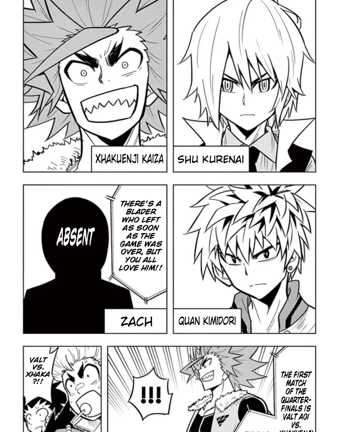 Beyblade Burst Manga, chapter 15, page 41