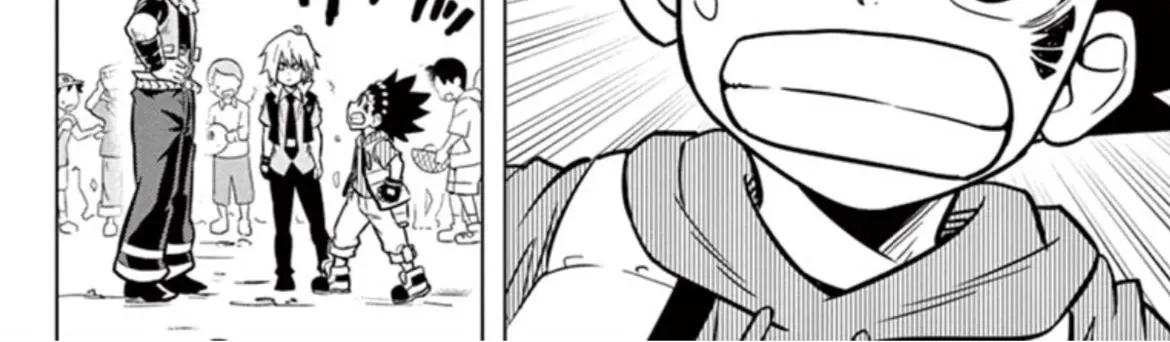 Beyblade Burst Manga, chapter 15, page 56