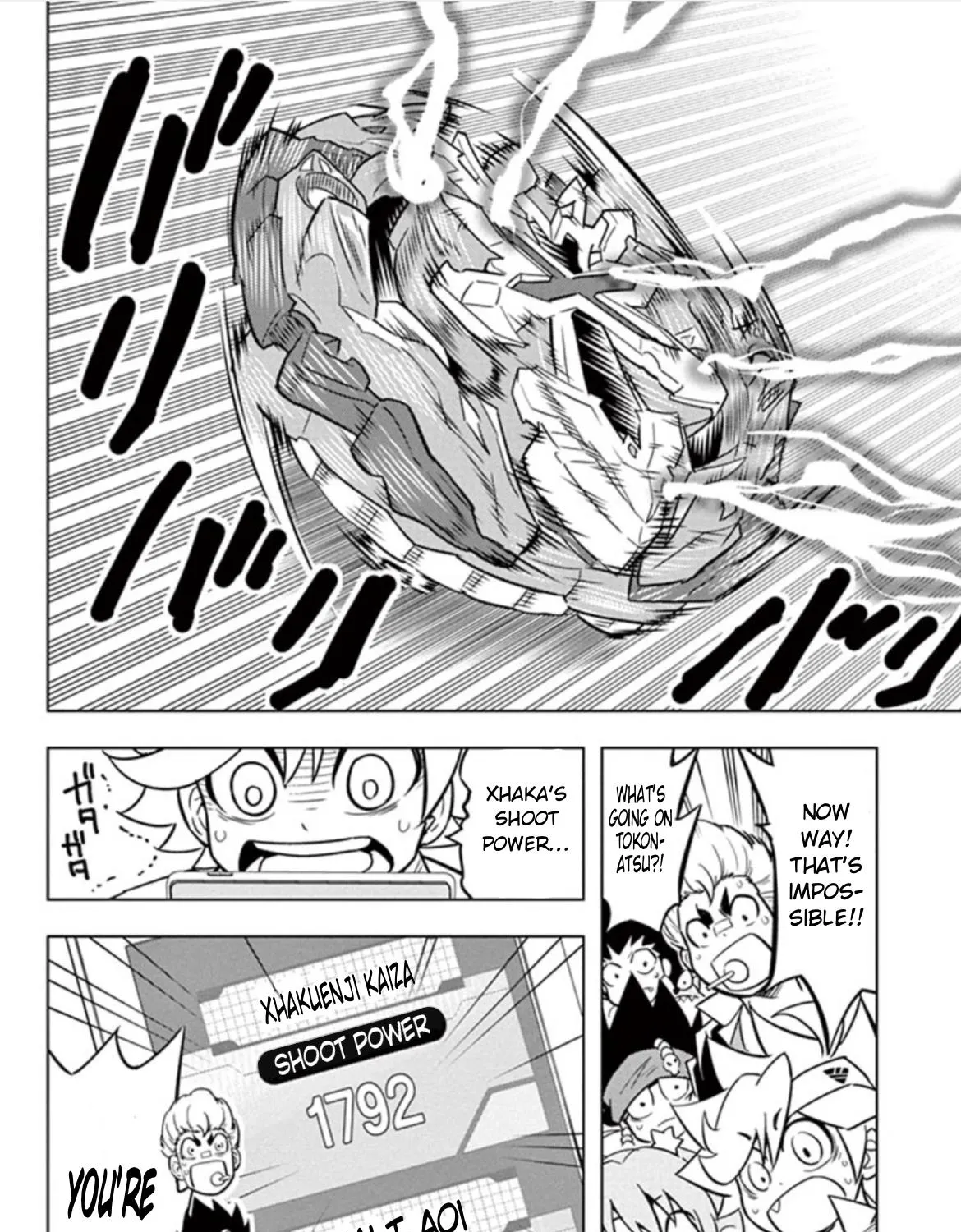 Beyblade Burst Manga, chapter 16, page 33