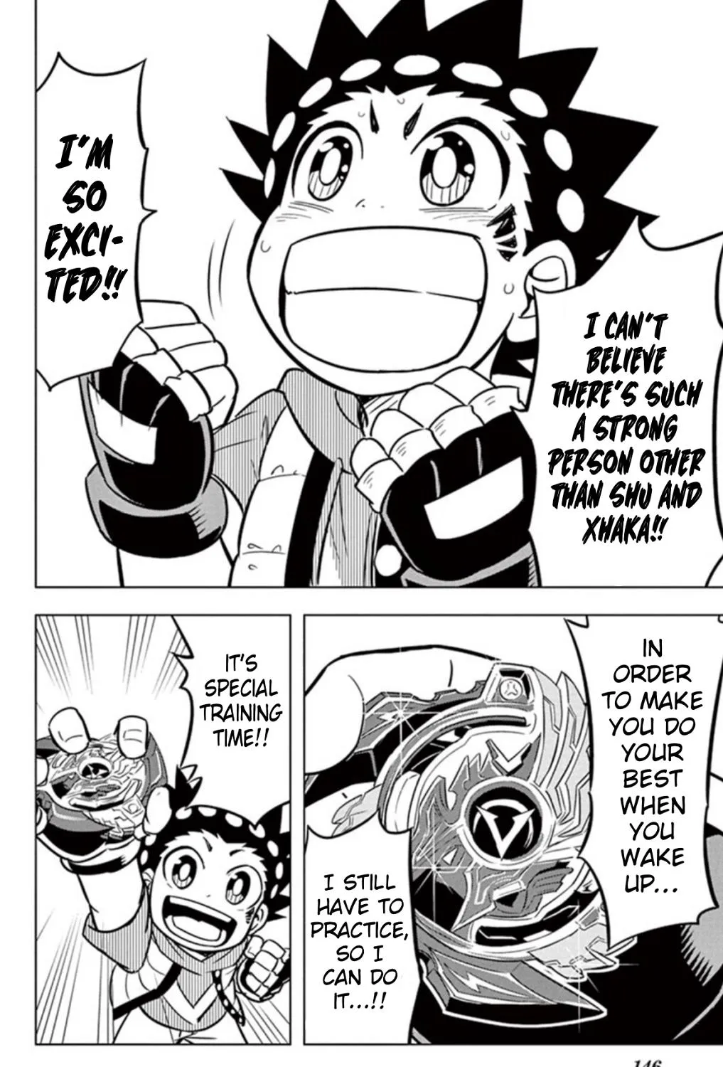 Beyblade Burst Manga, chapter 17, page 69