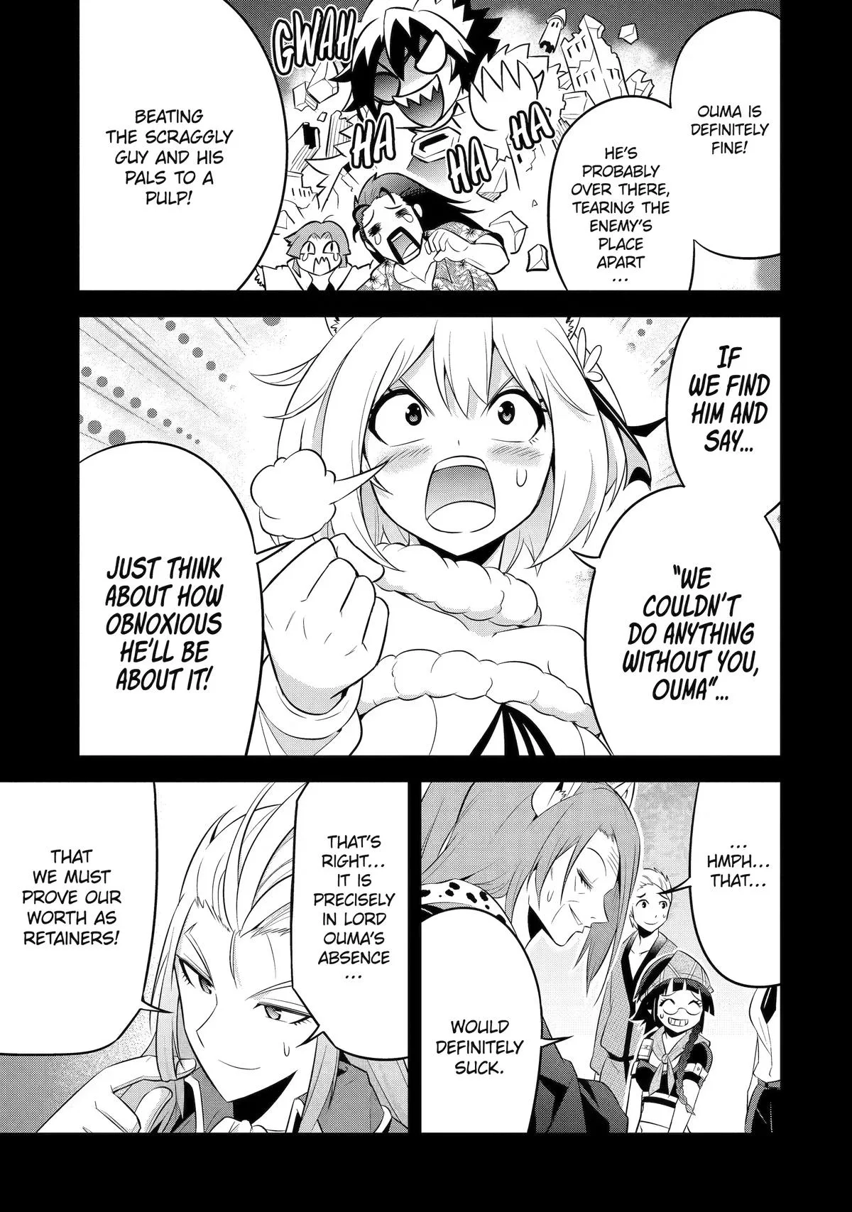 The Beast King Ouma Reconquers the World, chapter 13, page 7