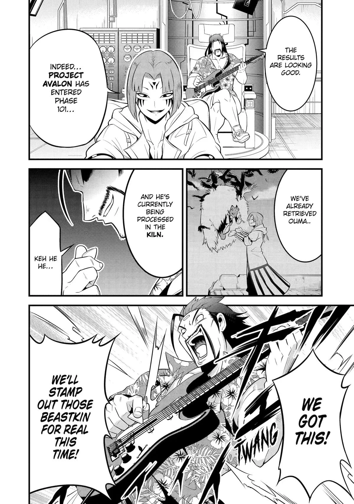 The Beast King Ouma Reconquers the World, chapter 13, page 12