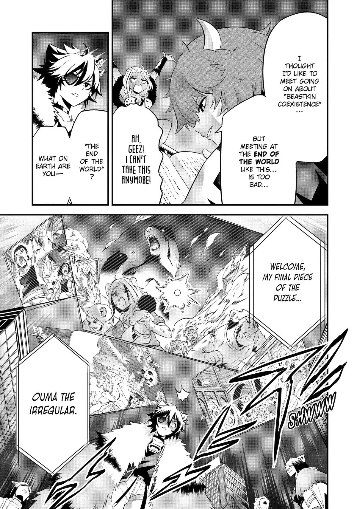 The Beast King Ouma Reconquers the World, chapter 14, page 9