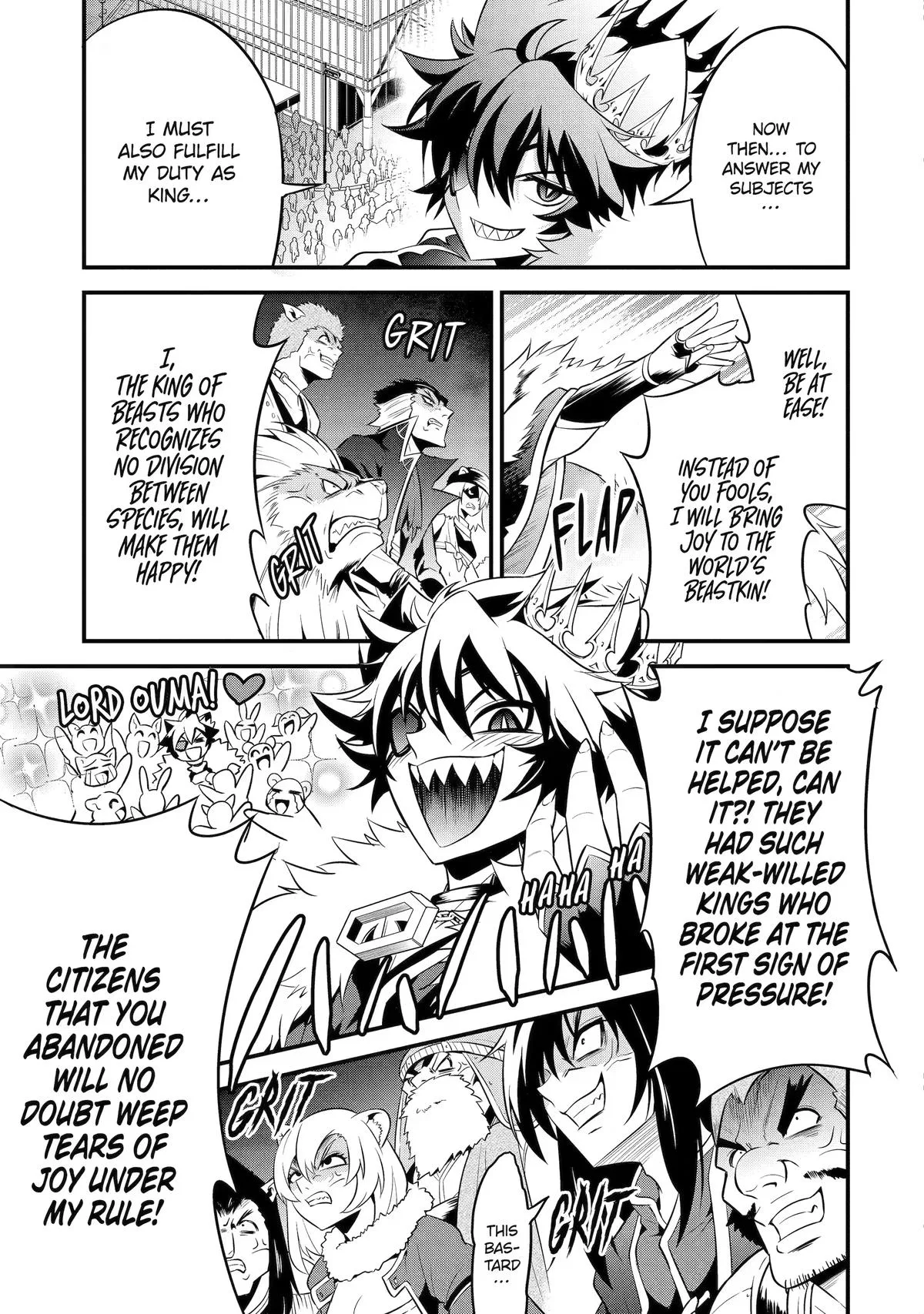 The Beast King Ouma Reconquers the World, chapter 14, page 30