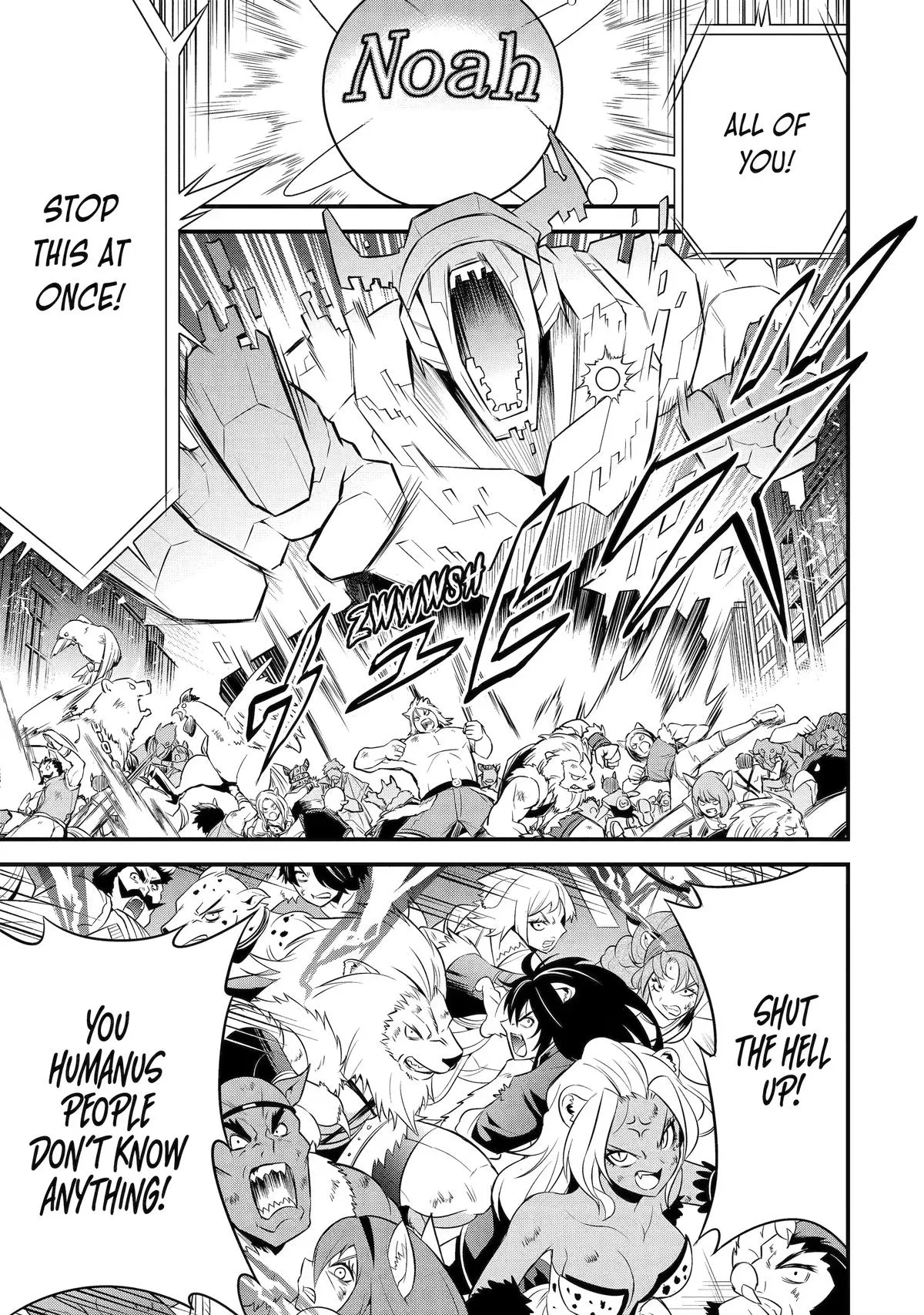 The Beast King Ouma Reconquers the World, chapter 14, page 42