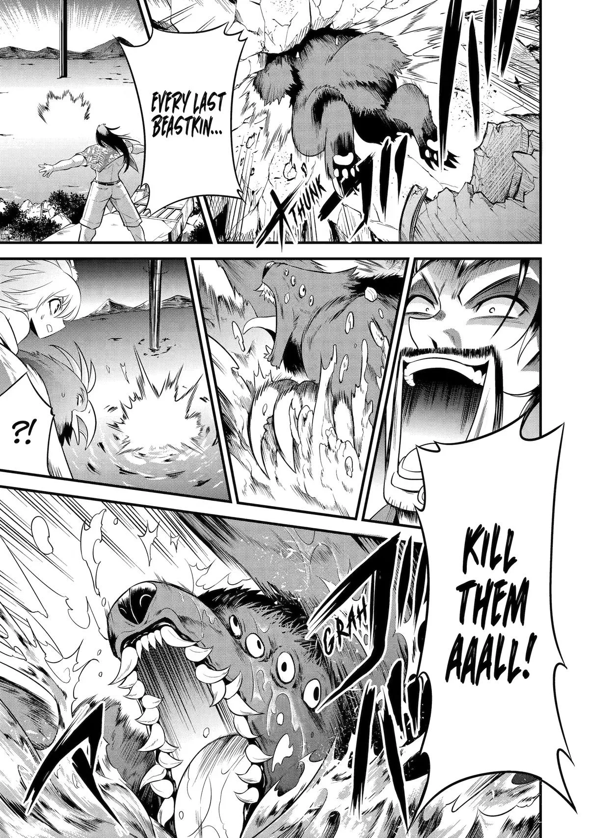 The Beast King Ouma Reconquers the World, chapter 15, page 42
