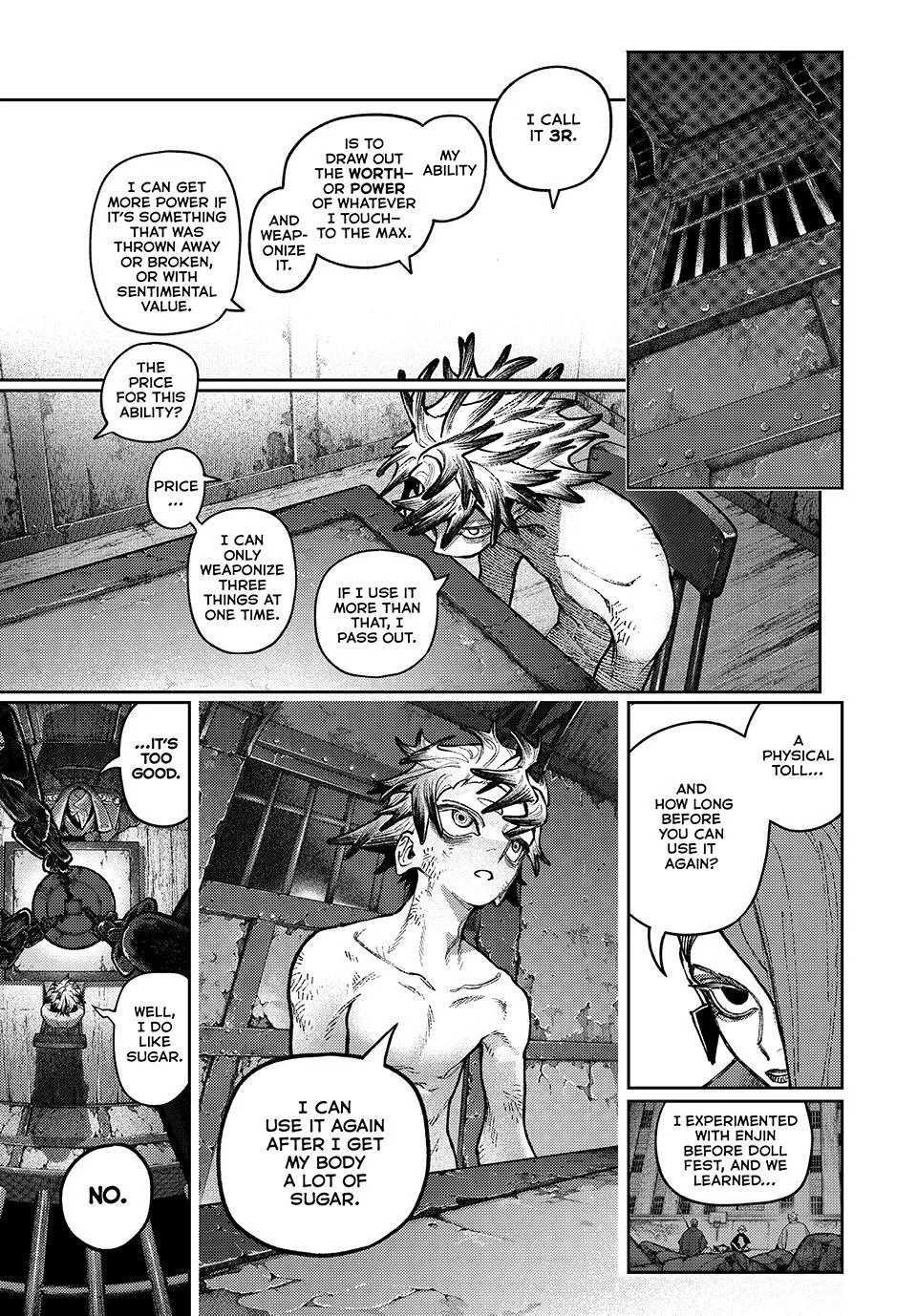 Gachiakuta Manga, chapter 172, page 3