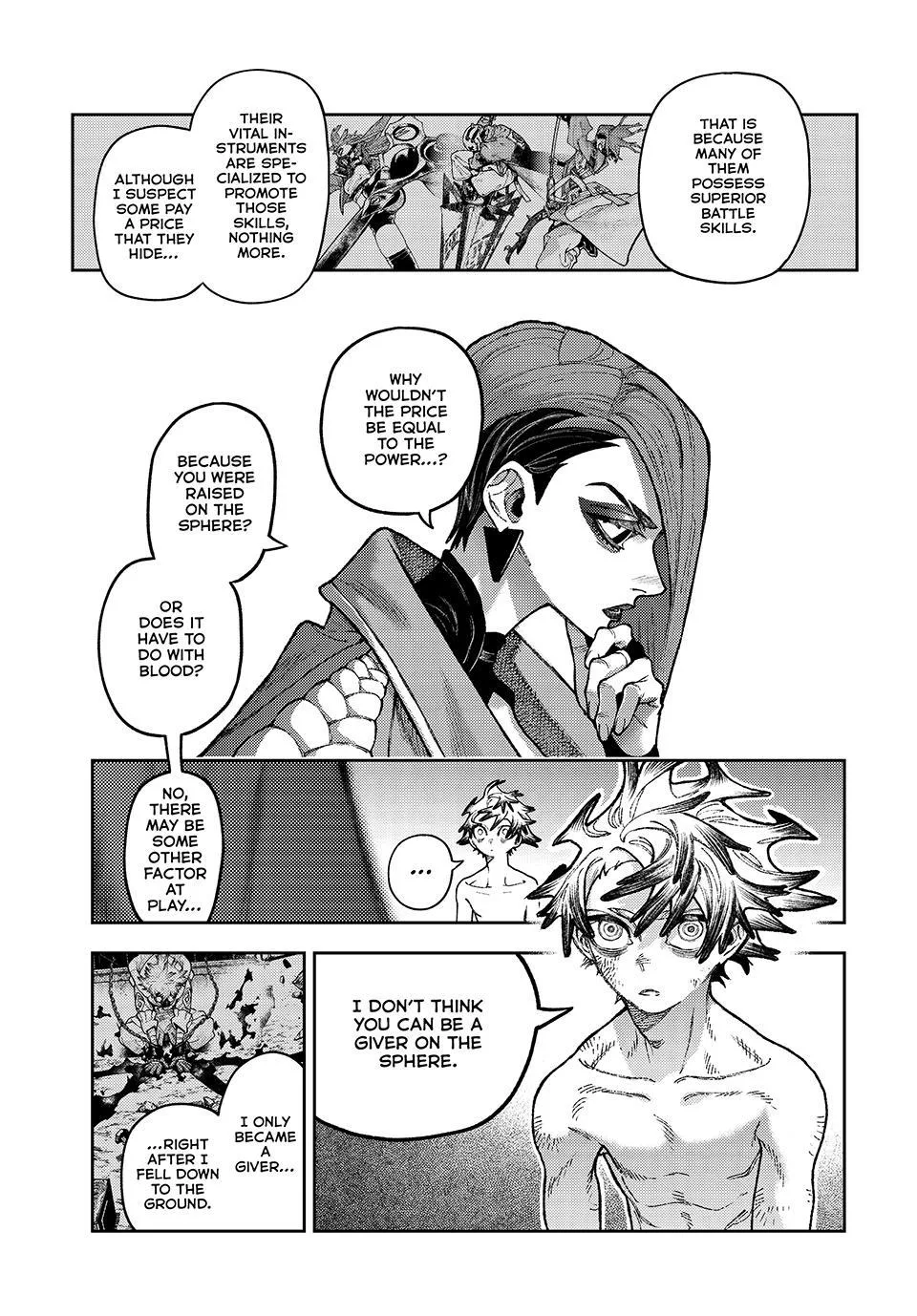 Gachiakuta Manga, chapter 172, page 5