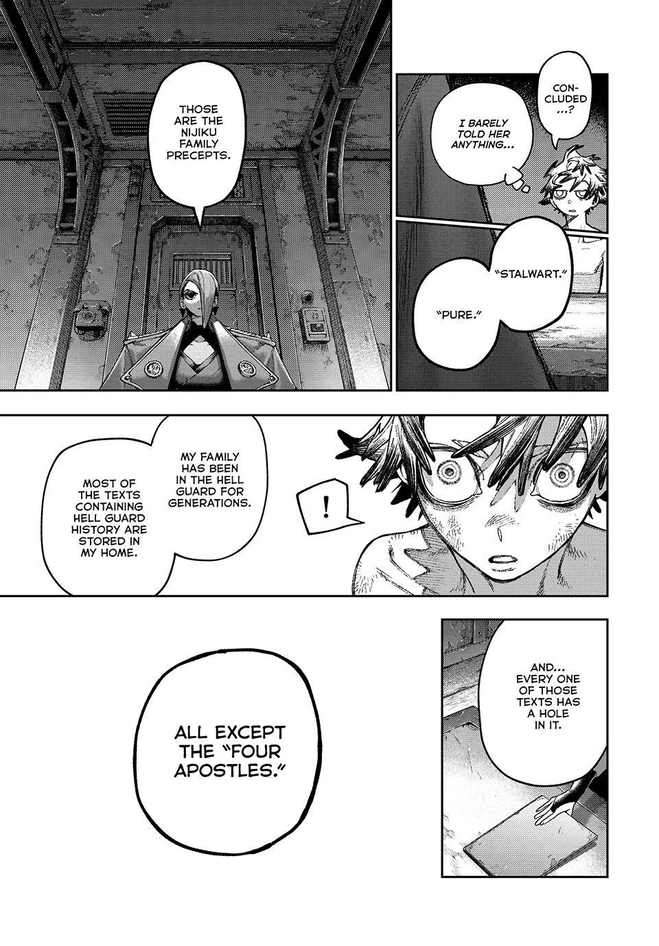 Gachiakuta Manga, chapter 172, page 9