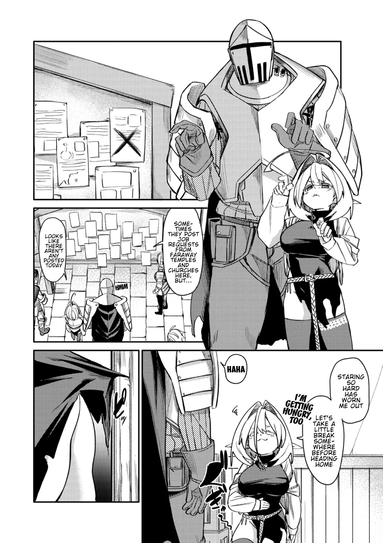 The Elf Picked Up a Heavy Knight., chapter 2, page 2