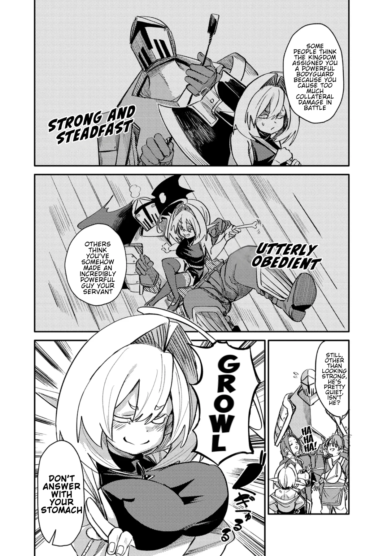 The Elf Picked Up a Heavy Knight., chapter 2, page 6