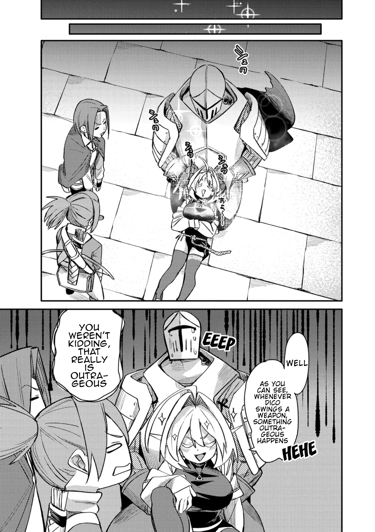The Elf Picked Up a Heavy Knight., chapter 2, page 13