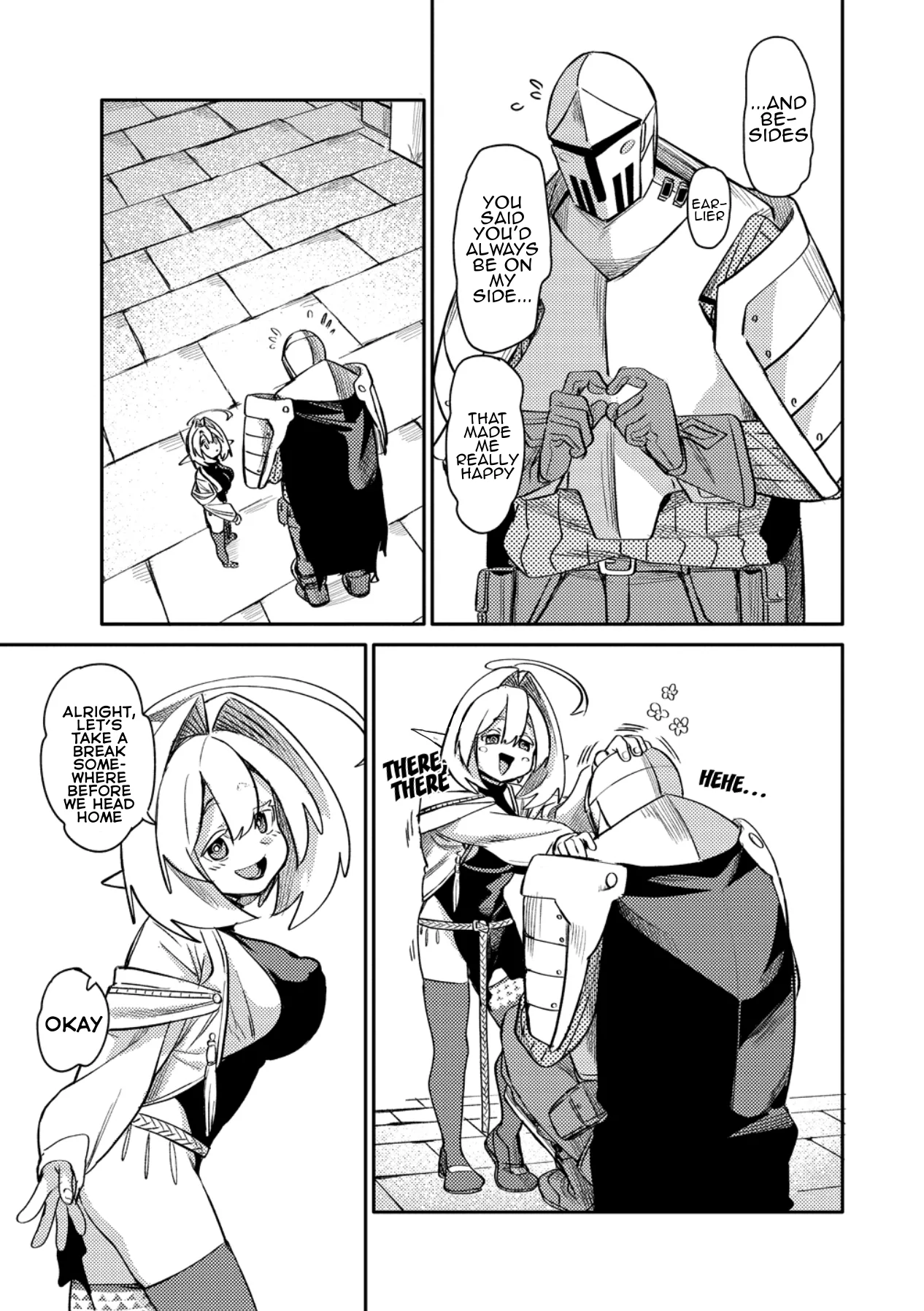 The Elf Picked Up a Heavy Knight., chapter 2, page 17