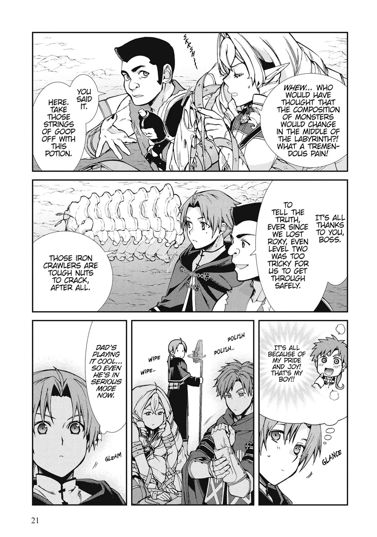 Mushoku Tensei: Jobless Reincarnation, chapter 102, page 21