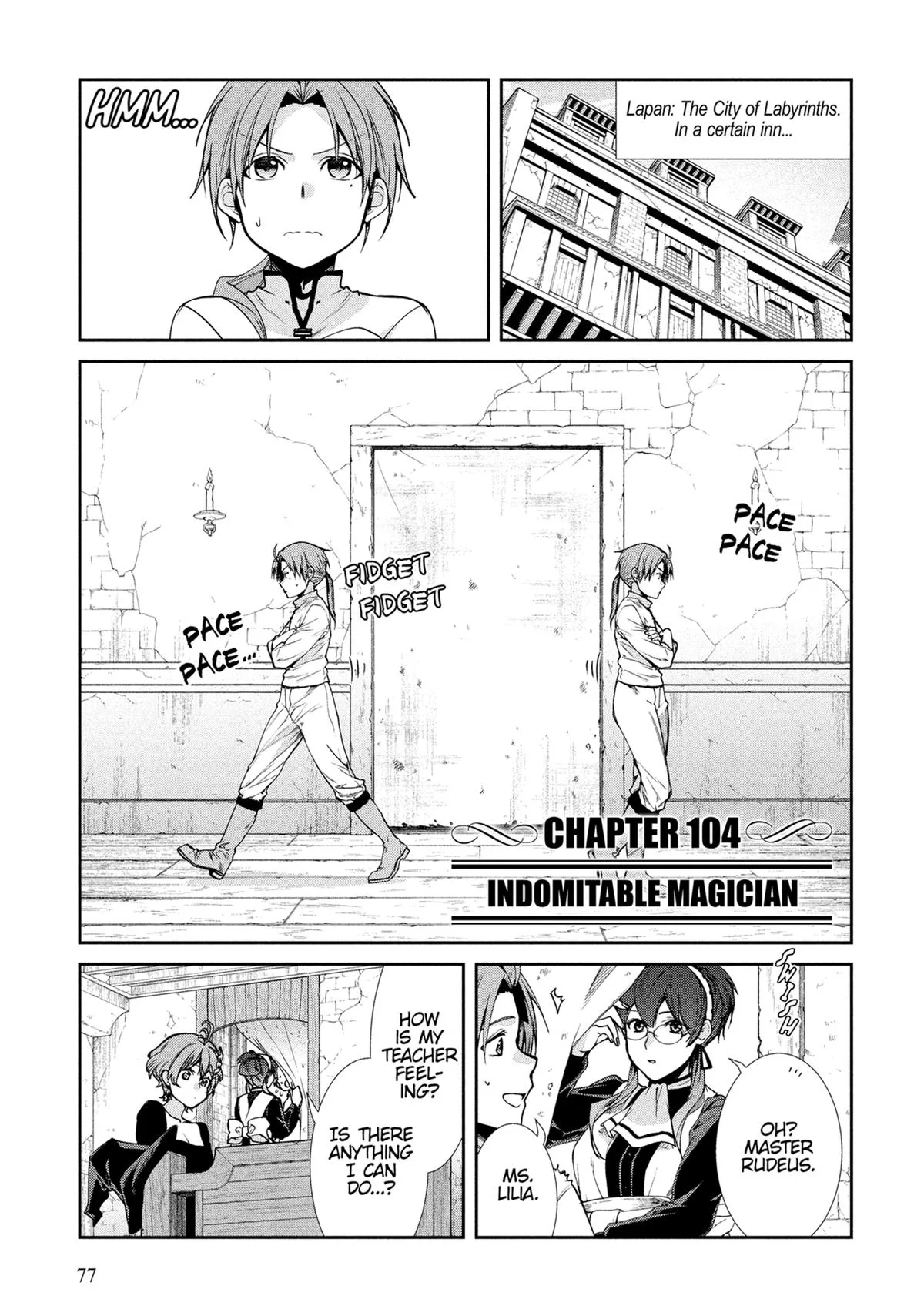 Mushoku Tensei: Jobless Reincarnation, chapter 104, page 1