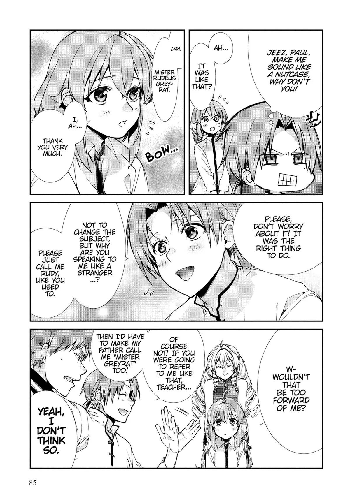 Mushoku Tensei: Jobless Reincarnation, chapter 104, page 9