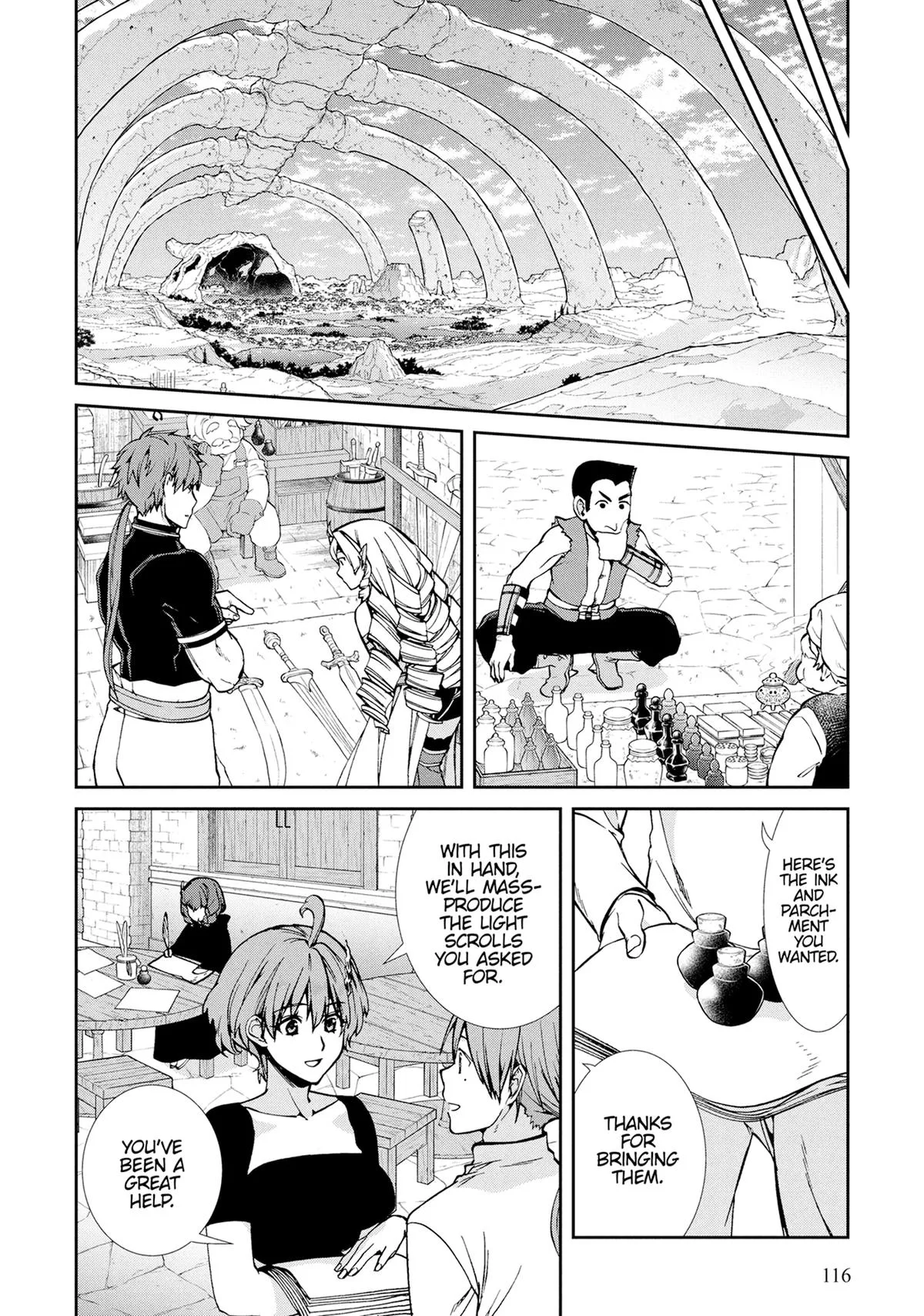 Mushoku Tensei: Jobless Reincarnation, chapter 105, page 14