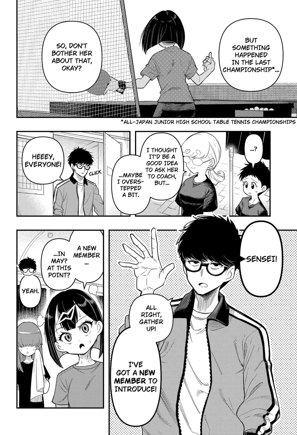 Shunrai Table Tennis, chapter 1, page 7