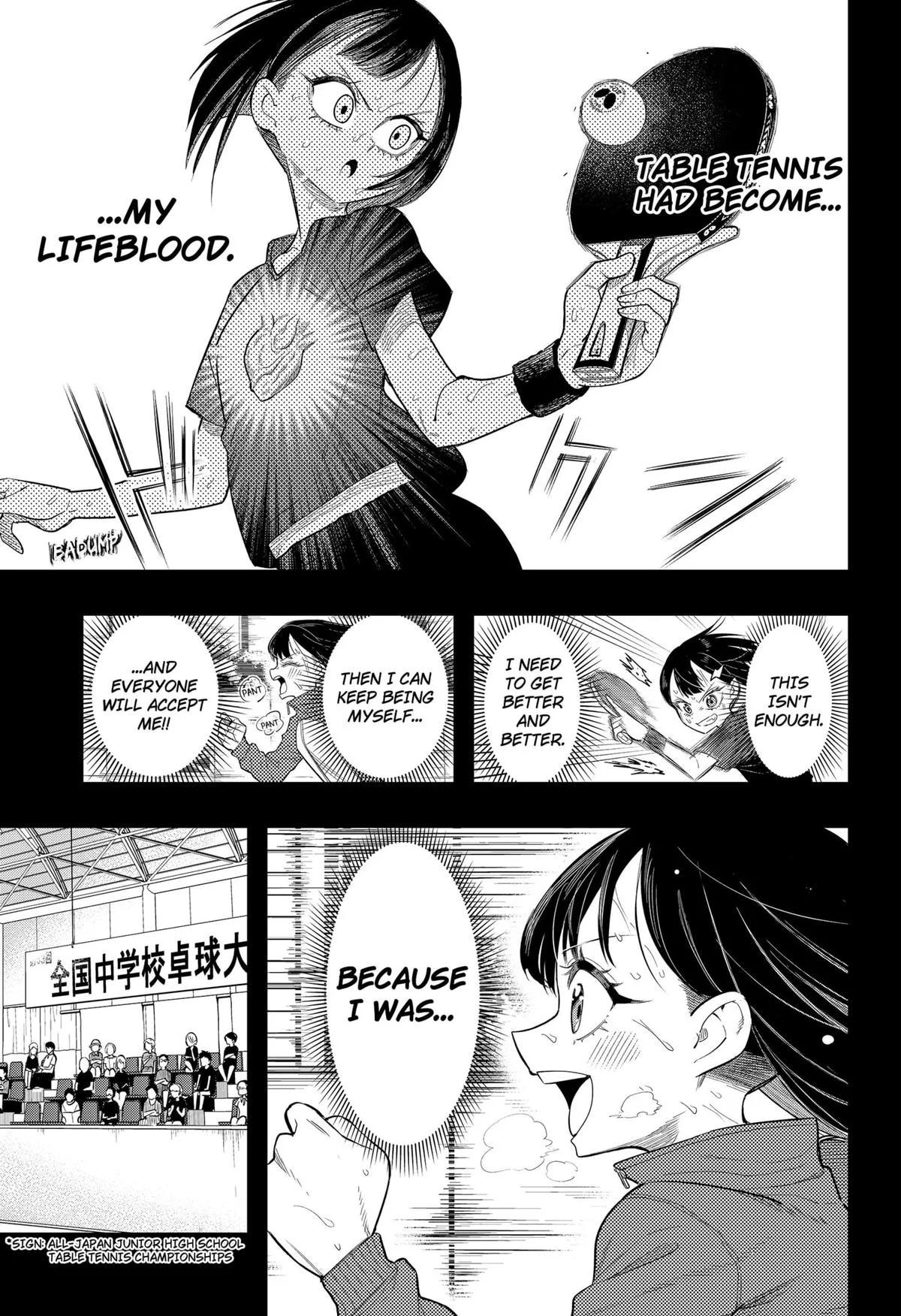 Shunrai Table Tennis, chapter 1, page 20