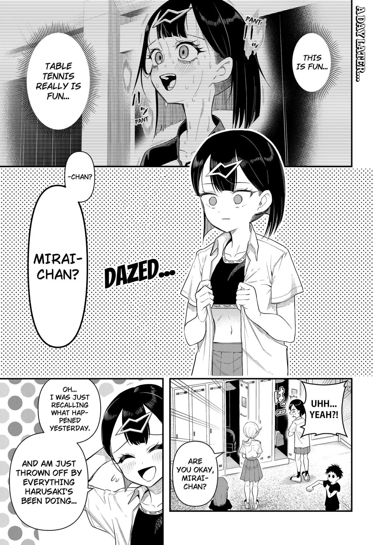 Shunrai Table Tennis, chapter 2, page 1