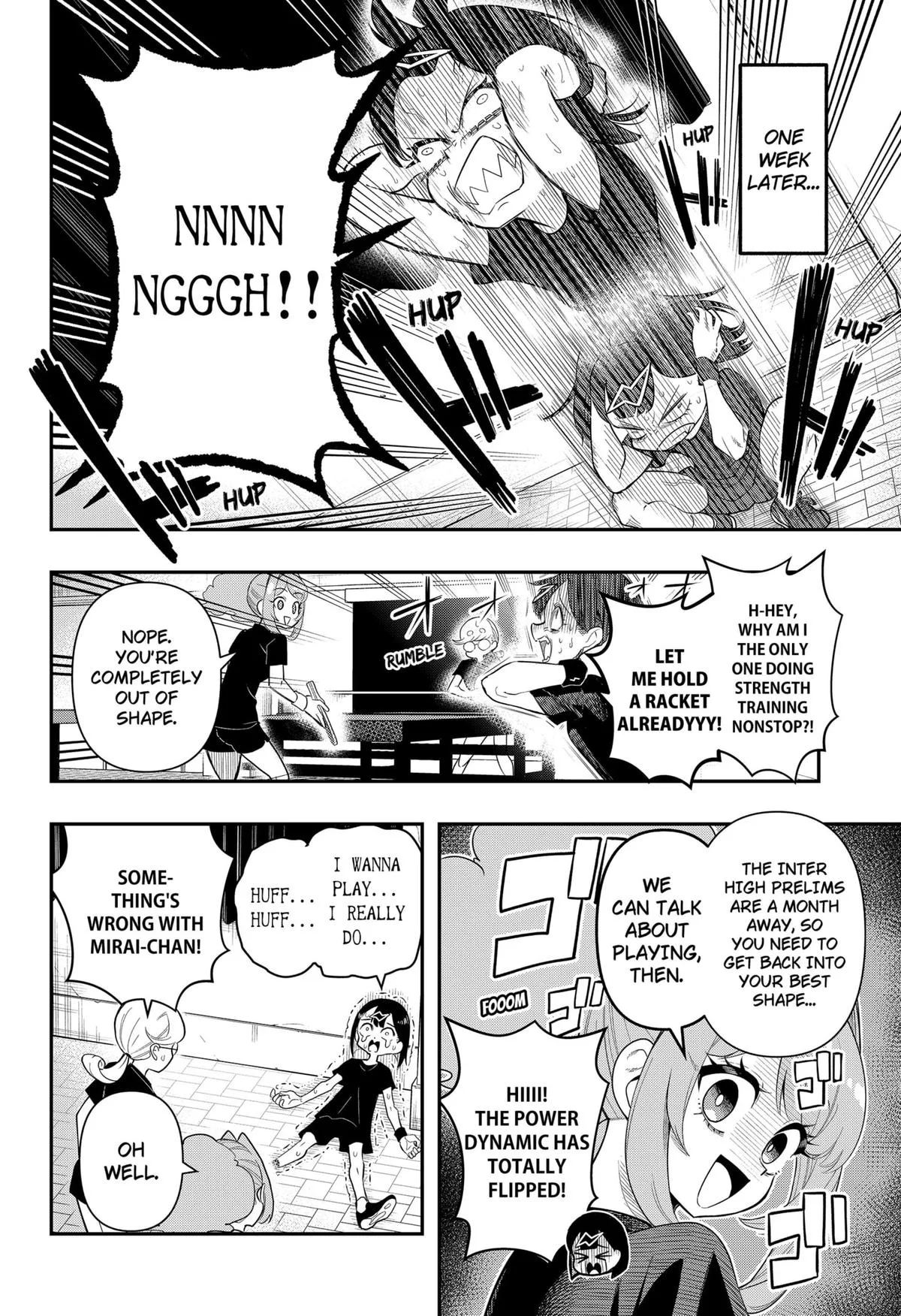 Shunrai Table Tennis, chapter 3, page 2