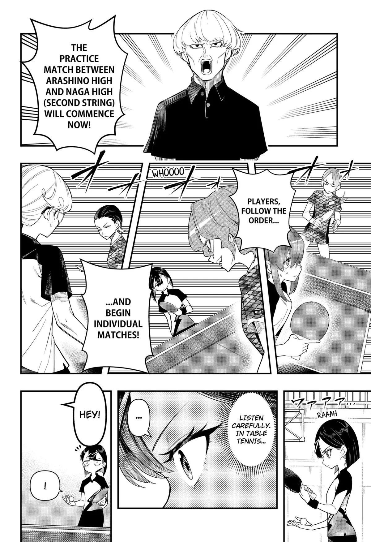 Shunrai Table Tennis, chapter 3, page 12