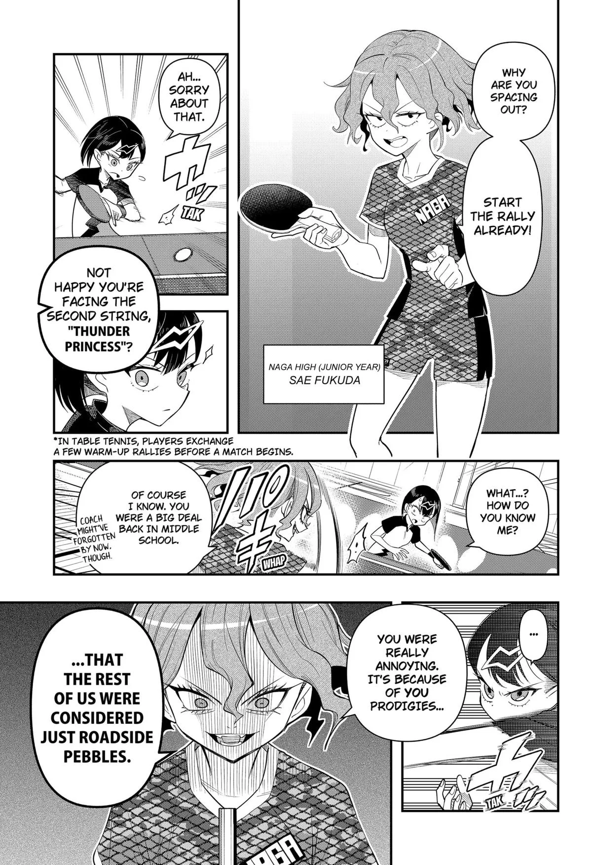 Shunrai Table Tennis, chapter 3, page 13