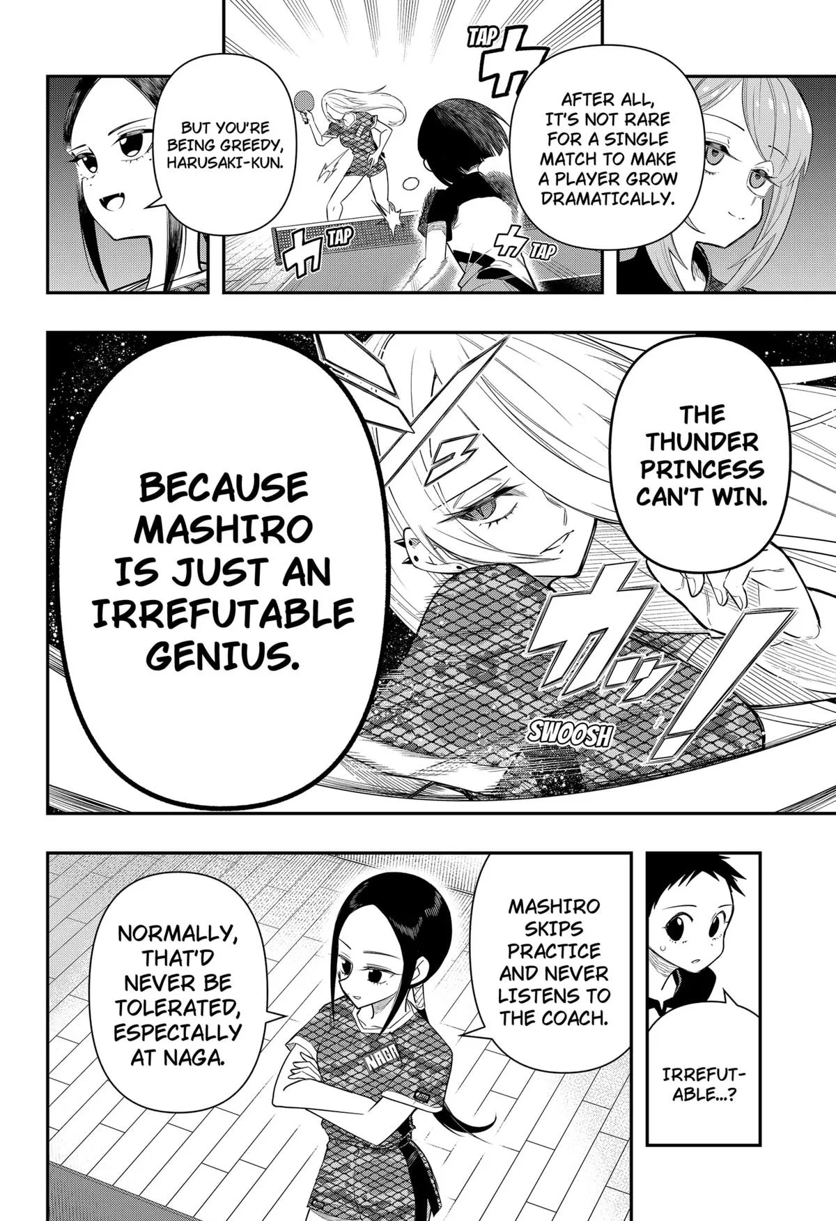 Shunrai Table Tennis, chapter 6, page 8