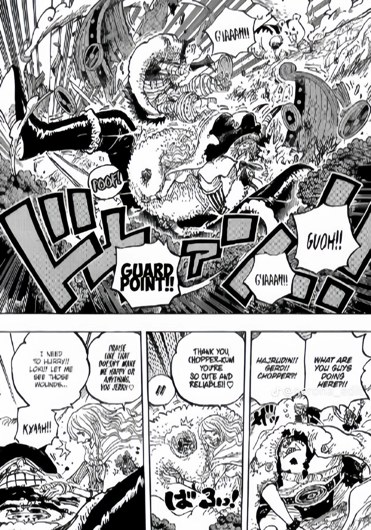 One Piece Manga, chapter 1189, page 4