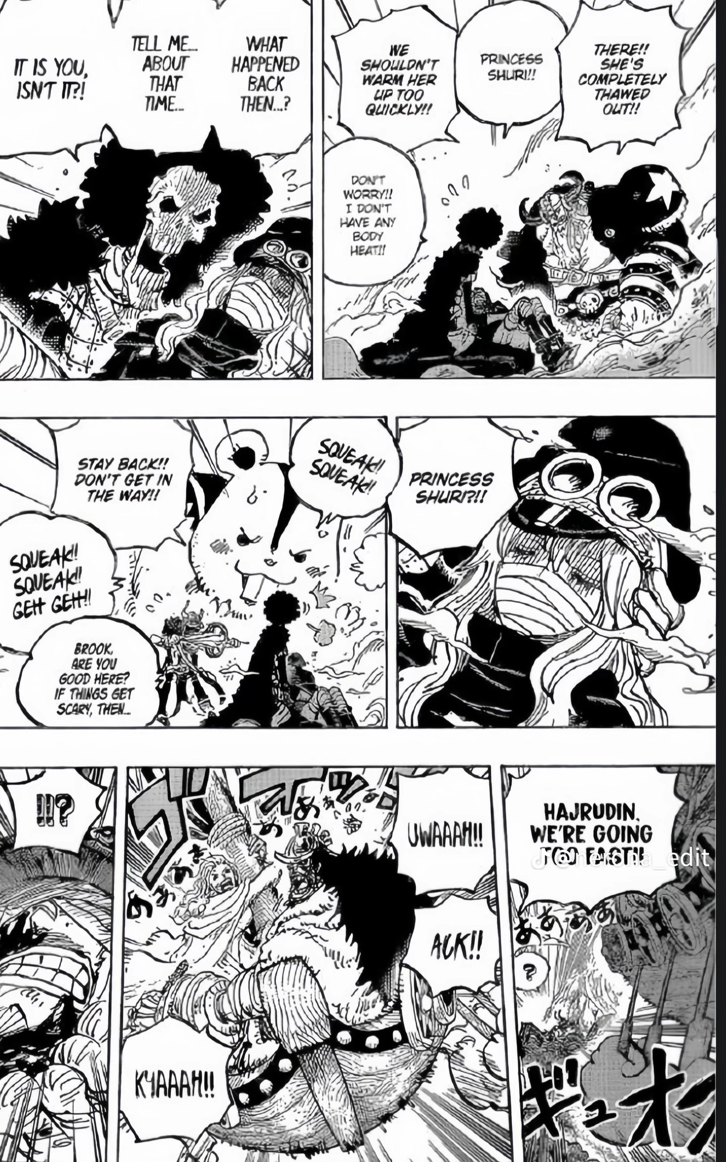 One Piece Manga, chapter 1189, page 5