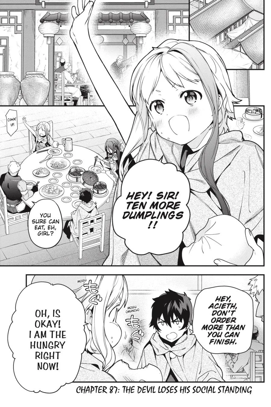 The Devil is a Part-Timer!, chapter 87, page 1