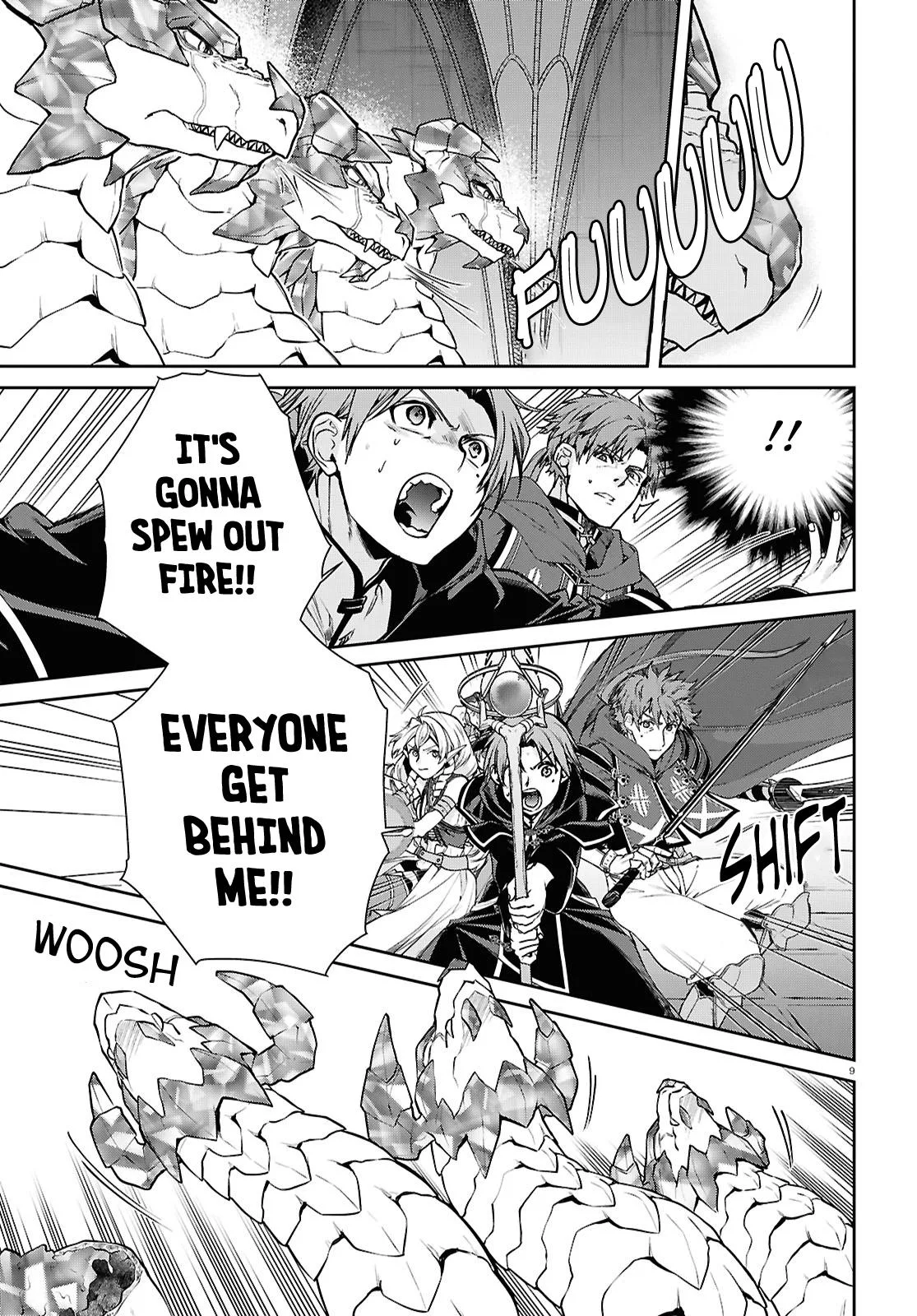 Mushoku Tensei: Jobless Reincarnation, chapter 110, page 9