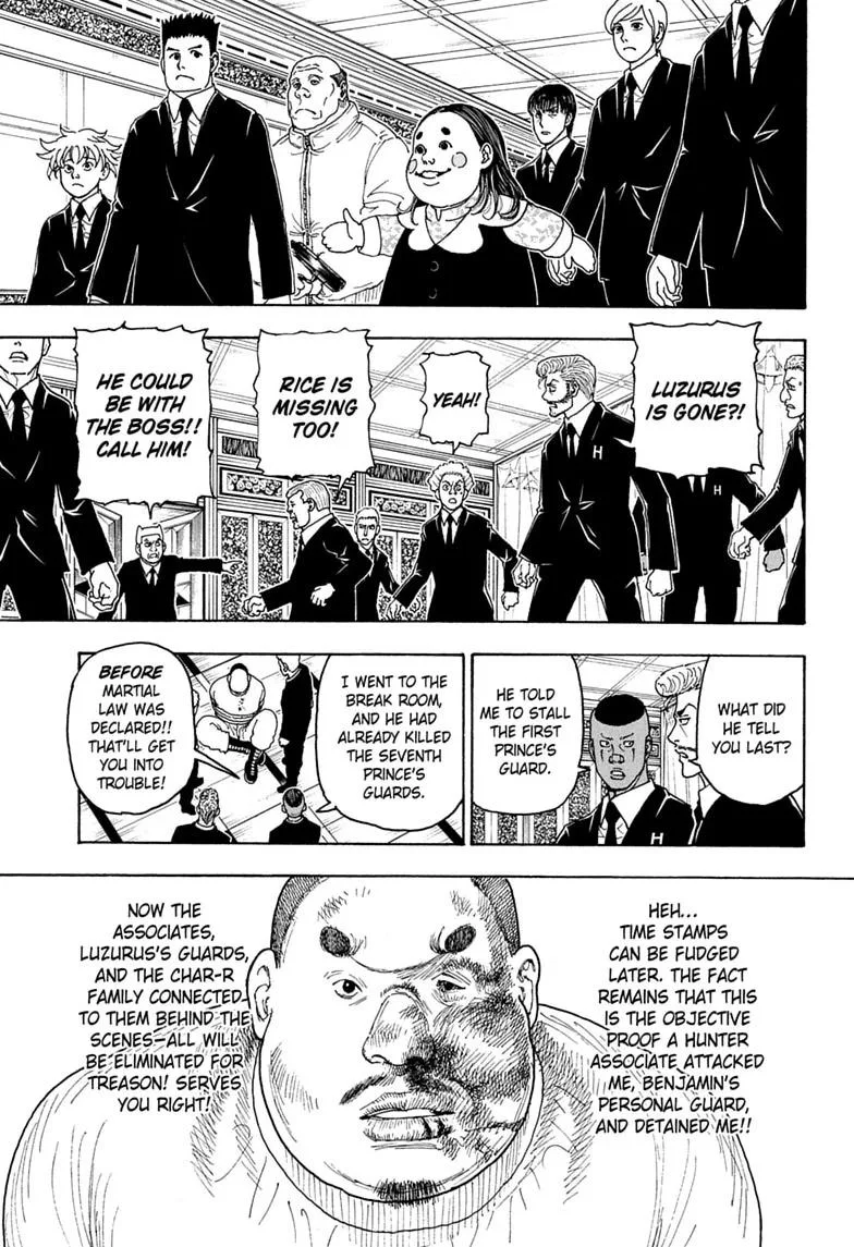 Hunter x Hunter Colored Manga, chapter 415, page 17